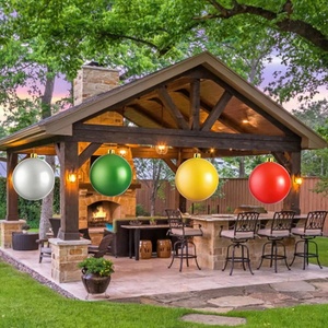 High Quality <b>Inflatable</b> Christmas Ball <b>Large</b> Outdoor <b>Inflatable</b> Christmas Decorated Ball the Yard Holiday Decorations With Light - Product Image 4