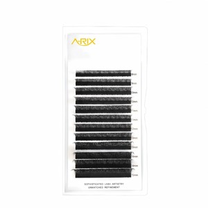 ขนตาโคลเวอร์ขนตา A-RIX แบบมืออาชีพรูป W รูปร่างแบบนุ่มสีดำด้านเพิ่มวอลลุ่ม3D - Product Image 6