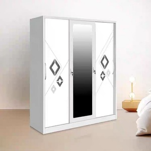 Modello di impronta in acciaio AlmirahSteel <span class=keywords><strong>armadio</strong></span> Lemari Pakaian Anak - Lemari Pakaian Besi porta scorrevole in metallo <span class=keywords><strong>armadio</strong></span> - Product Image 6