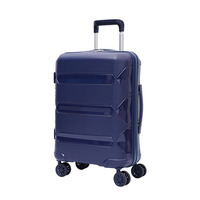 Moins cher personnalisé mode voyage 20 24 pouces PP Durable résistant aux chutes Portable valise ensemble cryptage Smart Flight case bagages