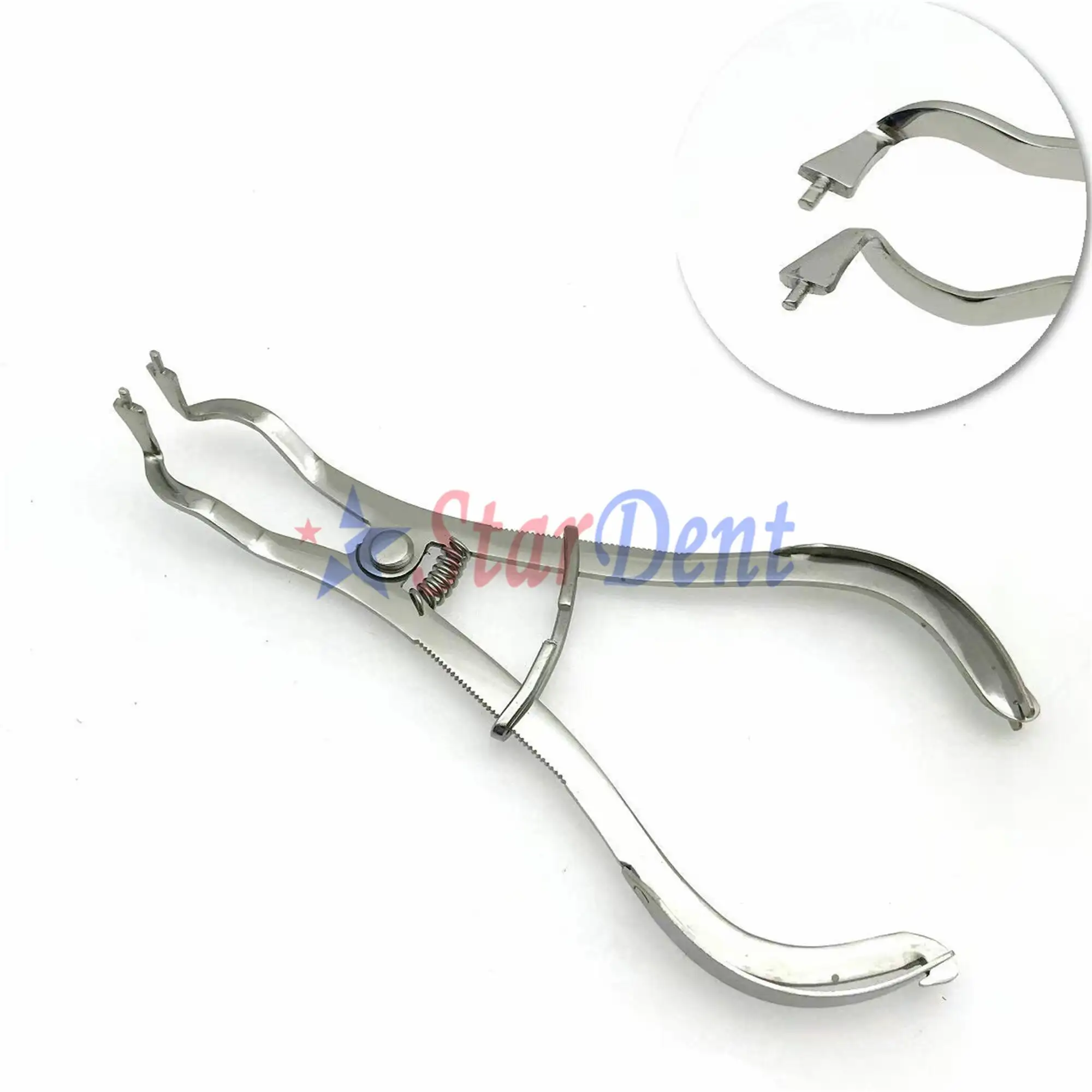 Dental Rubber Dam Clamp Dental Instrument Stainless Steel Rubber Dam Tools Rubber Dam Forceps