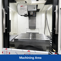 Centre d'usinage vertical CNC GSK System VMC1160, haute rigidité, 3 axes, pour l'usinage de pièces en acier et en aluminium
