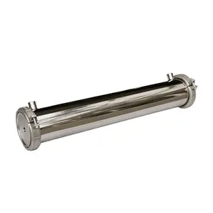 Factory Price 304 316 Material 8040 8080 Stainless Steel Water Filter Housing