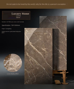 Elegantes <span class=keywords><strong>paneles</strong></span> de pared de <span class=keywords><strong>piedra</strong></span> de lujo 750x1500 baldosas modernas <span class=keywords><strong>para</strong></span> el hogar <span class=keywords><strong>para</strong></span> <span class=keywords><strong>Exterior</strong></span>/baño/Cocina/sala de estar/Villa <span class=keywords><strong>para</strong></span> exteriores - Product Image 4