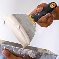 Ensemble de couteaux à mastic en acier inoxydable de type courbé à faire soi-même, 1/2/3/4/5/6 pouces, poignées en nylon, garantie 1 an, pour le retrait d'adhésifs et de peinture