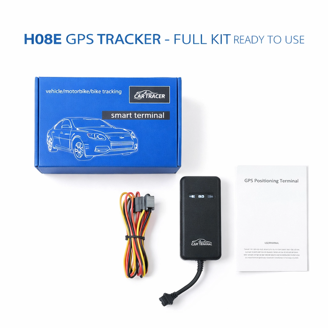 4G LTE GPS Beidou Waterproof Tracker Vehicle Remote Cut-Off Anti-Theft IOS/Android/PC App Dashboard Mount Cloud Storage 1 Year