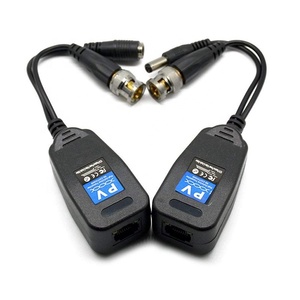 <span class=keywords><strong>Balun</strong></span> de <span class=keywords><strong>video</strong></span> pasivo de 5MP y 8MP con conector de alimentación de CC y conector de transmisor/receptor RJ45 <span class=keywords><strong>UTP</strong></span> CAT5e/Cat6 - Product Image 1
