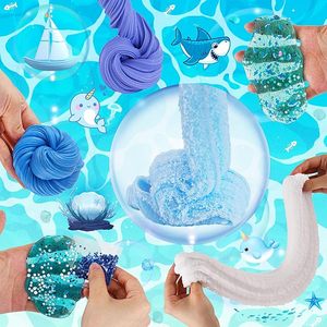 Kit de <span class=keywords><strong>Slime</strong></span> Oceánico para Niños, Set de <span class=keywords><strong>Slime</strong></span> Cristalino con Textura de Nube, Recuerdos para Fiestas de Cumpleaños, OEM, ODM, Venta al por Mayor, Proveedor de Juguetes Sensoriales, Regalo - Product Image 5