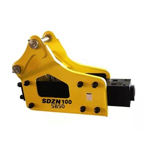Martillo Hidráulico Lateral SB50 HNCHB1000 de 42CrMo para Excavadoras de 10-15 Toneladas, Maquinaria de Construcción, Rompedor de Rocas, Venta al por Mayor - Product Image 1