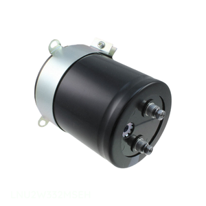 Condensador de Canal de Fabricante 3300 uF CAP ALUM 3300UF 20% 450V SCREW Montaje en Chasis LNU2W332MSEH - Product Image 1