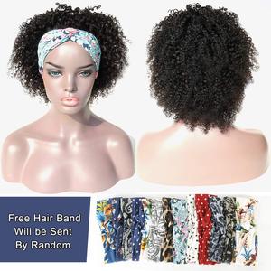 <strong>Short</strong> Headband <strong>Wig</strong> 150% Density Glueless Human Hair Curly Headband <strong>Wigs</strong> for Black Women Bob Pixie Cut None Lace Front <strong>Wig</strong> - Product Image 3