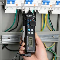 Mestek — multimètre numérique de poche, stylo numérique de poche à 6000 points, gamme automatique, détection NCV de tension DC/AC