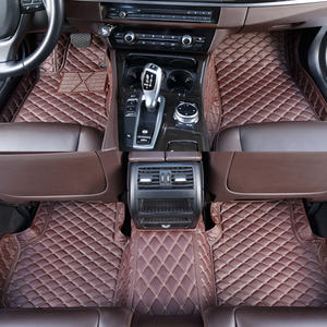 Tapis de voiture de luxe Autobo Fabricant de tapis de sol en cuir pour voiture Tapis de sol personnalisé <span class=keywords><strong>R8</strong></span> <span class=keywords><strong>audi</strong></span> - Product Image 2