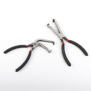 Pince coupante professionnelle 8 pouces à tête droite et coudée en acier au carbone pour câblage automobile et déconnexion de conduites d'huile - Product Image 5