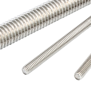 Tiges filetées complètes en acier inoxydable 304, filetage standard M6-M30, finition brute, pour montage de meubles et bricolage - Product Image 5