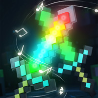 Lampe LED Pixel Sword à 13 couleurs changeantes, rechargeable par USB, avec son et base