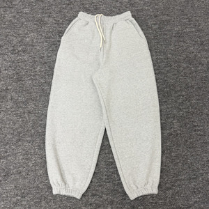 Jogging pour hommes personnalisés, coupe droite, avec revers, pour la course et le fitness, <span class=keywords><strong>pantalon</strong></span> décontracté en coton de haute qualité, <span class=keywords><strong>pantalon</strong></span> de sport long élastique pour hommes - Product Image 1