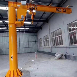การประชุมเชิงปฏิบัติการ 360 องศาไฟฟ้า <span class=keywords><strong>Jib</strong></span> Crane มือถือติดผนังแกว่ง Cantilever เครน 500 กก. 1 ตัน 2 ตัน 5 ตันให้โดย Sea 50KN - Product Image 3