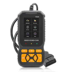 V520 Instrument de diagnostic automobile obd2 Carte de code automobile Détecteur de défaut de moteur scanner de défaut elm327