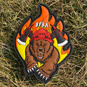 Sản Xuất phim hoạt hình gấu Silicone cao su phù hiệu tùy chỉnh dập nổi mềm <span class=keywords><strong>PVC</strong></span> các bản vá lỗi Nhiệt Báo Chí cao su <span class=keywords><strong>TAG</strong></span> cho quần áo - Product Image 2