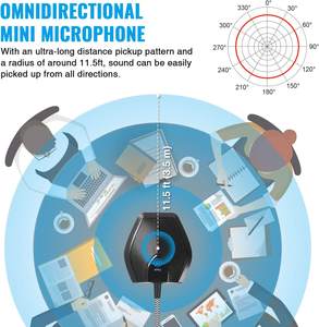 TONOR G11 Vente chaude 2023 MOQ 50 pièces Microphone de conférence USB omnidirectionnel de bureau pour les réunions <span class=keywords><strong>Zoom</strong></span> - Product Image 5