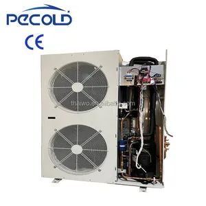 Unidade de refrigeração de temperatura média baixa, unidade de refrigeração hermetica da sala fria