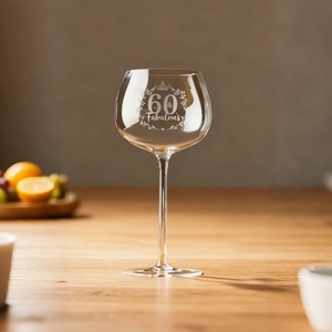 Logo personnalisé <span class=keywords><strong>Verres</strong></span> <span class=keywords><strong>à</strong></span> vin boule haute en cristal <span class=keywords><strong>Verres</strong></span> <span class=keywords><strong>à</strong></span> <span class=keywords><strong>gin</strong></span> vintage Cristal sans plomb Unique Verre <span class=keywords><strong>à</strong></span> vin rouge longue tige Vin rouge blanc - Product Image 4