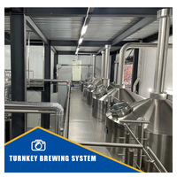 Équipement de brasserie 2000L 2500L 3000L 5000L Chine, cuve sous pression en acier inoxydable SUS304, machine automatique de fabrication de bière