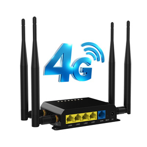 Routeur réseau 4G sans latence, routeur <span class=keywords><strong>WiFi</strong></span> 4G LTE avec emplacement pour <span class=keywords><strong>carte</strong></span> <span class=keywords><strong>SIM</strong></span>, 300 Mbps sans fil, 4 ports LAN, Openwrt, routeur <span class=keywords><strong>WiFi</strong></span> 4G avec <span class=keywords><strong>carte</strong></span> <span class=keywords><strong>SIM</strong></span> - Product Image 1