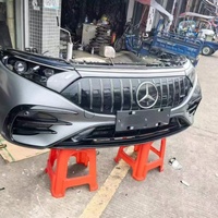 Conjunto de Parachoques Trasero Original Usado para Mercedes-Benz EQS 297, Alta Calidad, Incluye Pernos, 2021-, 6 Meses de Garantía, Número OE