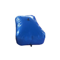 Réservoir d'eau en plastique gonflable de 100 à 50000 litres, vessie de stockage d'eau pliable en PVC, conteneur de stockage d'eau pliable portable