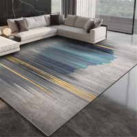 Tapis de sol moderne et élégant pour chambre d'hôtel et salon, grand format