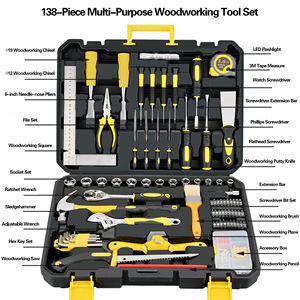 Juego <span class=keywords><strong>de</strong></span> <span class=keywords><strong>Herramientas</strong></span> Manuales Multiusos <span class=keywords><strong>de</strong></span> 38/108 Piezas <span class=keywords><strong>de</strong></span> Acero al Carbono, Destornillador, Llave Hexagonal, Estuche Rígido <span class=keywords><strong>para</strong></span> Reparaciones Domésticas y Automotrices - Product Image 5