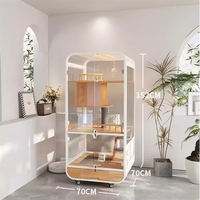 20 ans d'expérience en Chine : Conception de pointe d'usine – Villa pour chat personnalisable, système d'escalade intérieur, arbre à chat avec appartements et perchoirs en bois