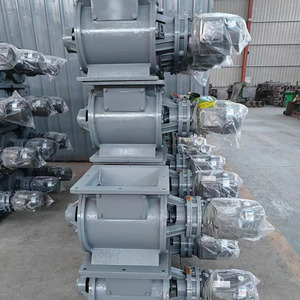 วาล์วปล่อยฝุ่นแบบดาว 400x400 มม. เหล็กกล้าคาร์บอน 1 แรงม้า 380 โวลต์ สามเฟส เครื่องดูดฝุ่นแบบโหลดด้านล่าง - Product Image 3