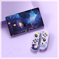 Housse de protection souple pour console de jeu DIY pour Switch OLED, coque de protection anti-rayures, housse de protection compatible, accessoires de jeu