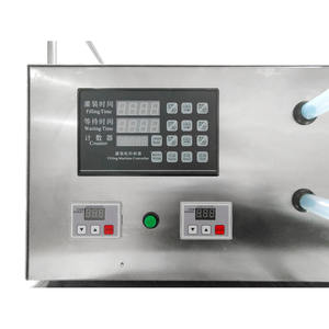 Máquina de llenado digital de doble cabezal para aceite, agua, alcohol, 220V, eléctrica, semiautomática, tipo bomba, para envasado de botellas - Product Image 3