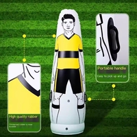 Logo personnalisé Portable coup franc gobelet gonflable mur gonflable Football formation factice boxe formation factice