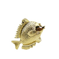 Nouveaux Anneaux de Serviette en Métal Style Moderne pour Mariage, Supports de Serviettes pour Fêtes, En Stock