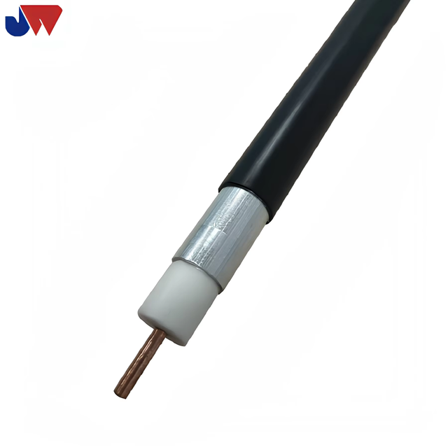 QR-540 CATV CCTV Coaxial Trunk Cable 75 Ohm QR540 Trunk and Distribution Cable, Black PE Jacket