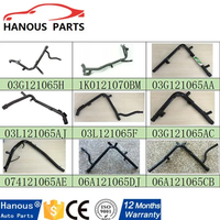 HANOUS nuevo Auto motor refrigerante hierro tubería de agua 03G121065H 1K0121070BM 03L121065F 03G121065AC 074121065AE 06A121065DJ 06A121065CB