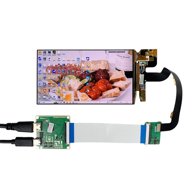 Wisecoco FHD 5.5 Inch OLED Display Kit In-cell Capacitive Touch Screen 1920*1080 IPS Amoled Module with Driver Board