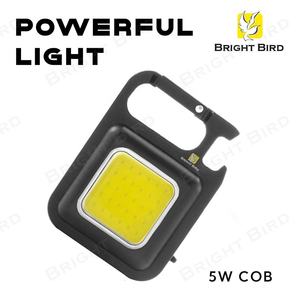 Senter LED COB portabel multifungsi, lampu gantungan kunci dapat diisi ulang USB untuk bekerja & inspeksi, Senter berkemah <span class=keywords><strong>Mini</strong></span> - Product Image 2