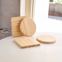 Sous-verre en bois Art Déco avec bord sculpté, motif animal, résistant à la chaleur, pour table, anniversaire, cuisine, décoration intérieure, vente en gros