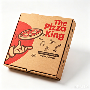 Scatole per <span class=keywords><strong>Pizza</strong></span> in Cartone Ondulato Kraft Personalizzate, Confezioni Usa e Getta per Asporto <span class=keywords><strong>Pizza</strong></span> in Diverse Dimensioni - Product Image 4