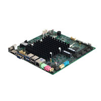 Producto Popular OEM/JX M218F SMT Mini Placa Base J1800 DDR3 4G 8G RAM MSATA SSD LVDS para POS