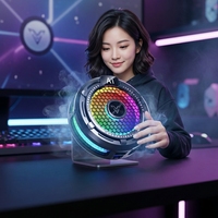 Refroidisseur de téléphone F47 AI RGB pour gaming avec écran numérique – Dispositif de refroidissement mobile portable