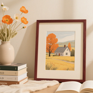 High Quality Classic A4 Wooden Picture Display Picture <strong>Frame</strong> for Wedding Portraits and <strong>Gallery</strong> Wall Decoration Photo <strong>Frame</strong> - Product Image 5