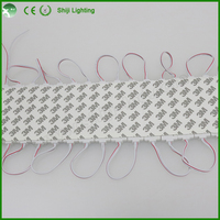 Module LED RGB SMD 2835 DC12v 3 LED par pièce, indice de protection IP66, marque Samsung, dimmable pour la décoration de lettres en extérieur