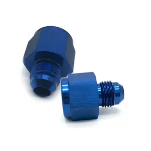 Dongguan Manufacturing aluminum alloy hose rotating Oil cooler connectors/AN4/6/8 to AN6/8/10 Pipe Fittings